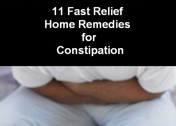 11 Fast Relief Home Remedies For Constipation