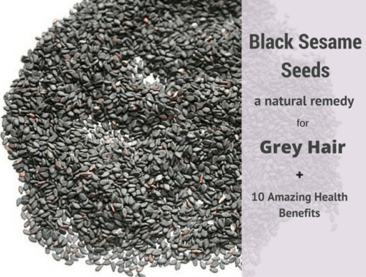 Black Sesame seeds To Get Rid Of White Hairs
