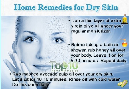 Best Home Made Remedies For Dry Skin