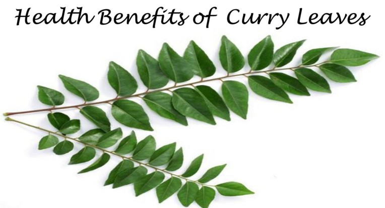 helath benefits of curry leaves
