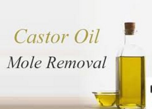baking soda and castor oil To Get Rid Of Moles