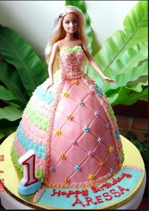 awesome cake barbie doll hd wall paper