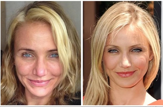 cameron diaz with out make up 
