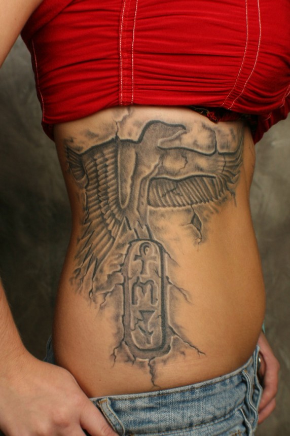 rib tattoo