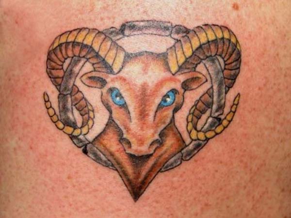 capricorn goat tattoo