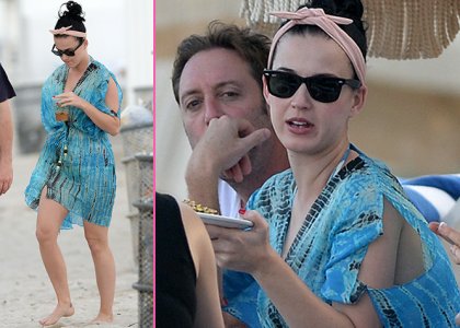 Beach side katy perry