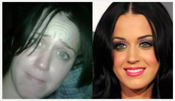 katy perry with out make up