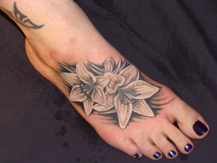 foot maori tattoo