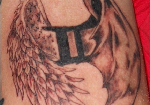 symbol of the gemini tattoo design