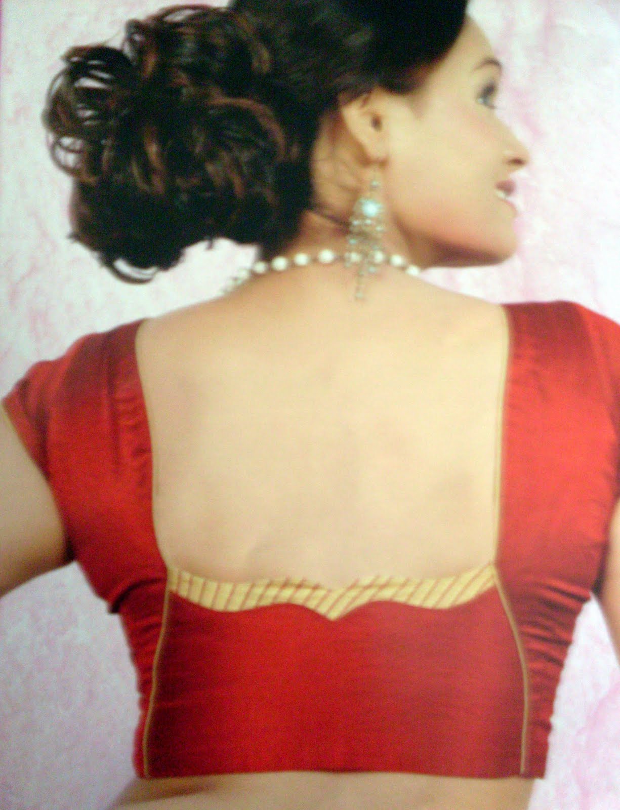 back design image for silk saree