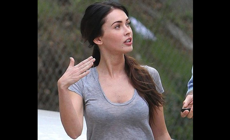 megan fox with out make up in summer