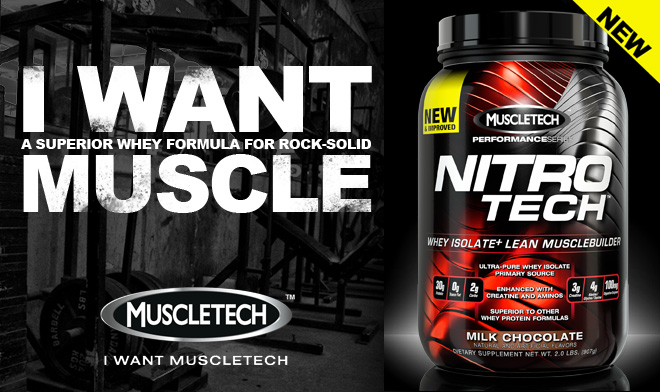 Muscletech Nitro Tech Perf Series Whey Protein