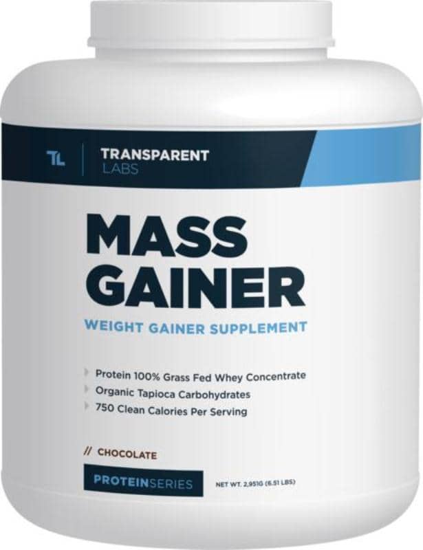 Transparent Labs Protein Series Mass Gainer