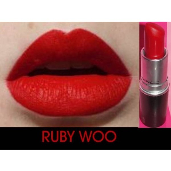 mac ruby woo lipstick