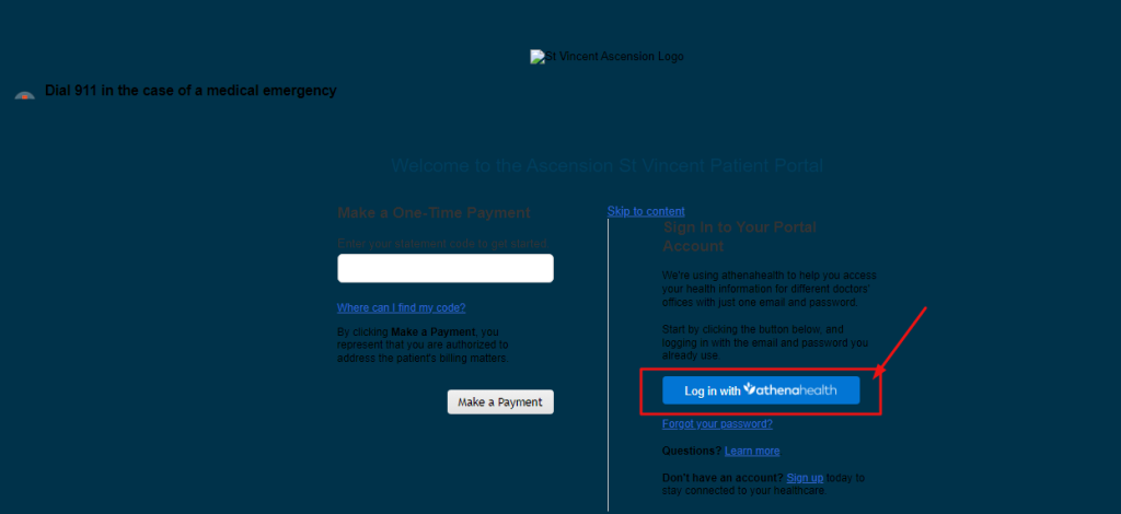 Ascension St Vincent Patient Portal Login Www stvincent