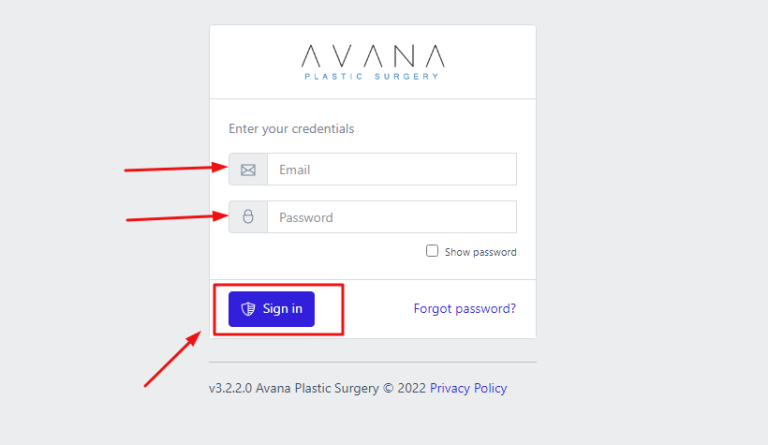 Avana Plastic Surgery Patient Portal Login Avanaplasticsurgery