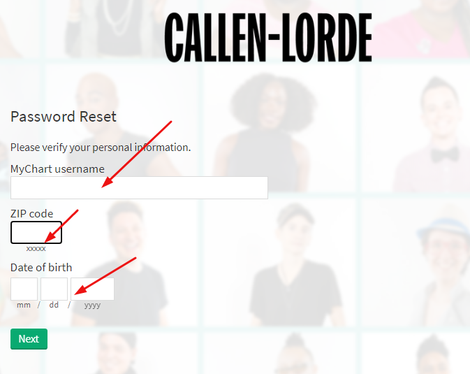 Callen Lorde Patient Portal 