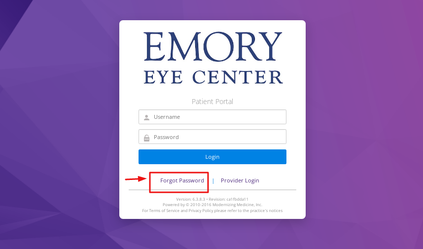 Emory Healthcare Patient Portal