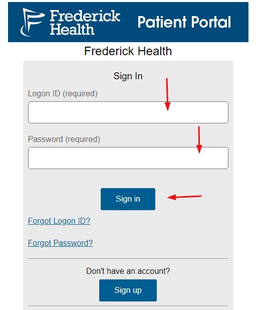 Frederick Health Patient Portal 