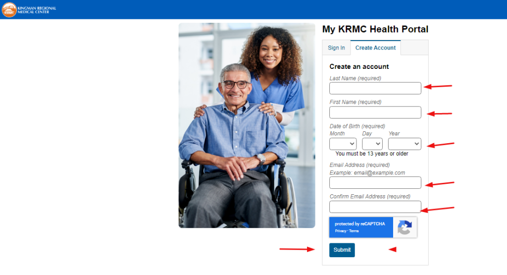 KRMC Patient Portal 