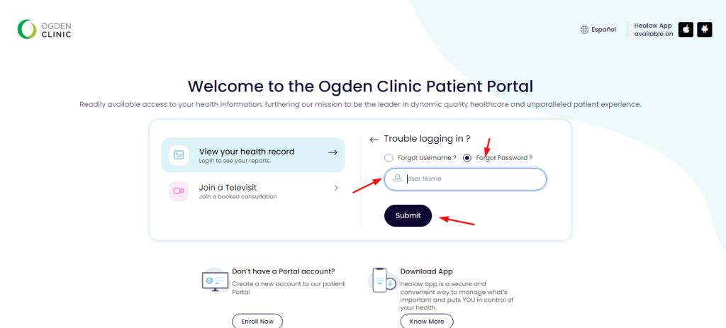 Ogden Clinic Patient Portal