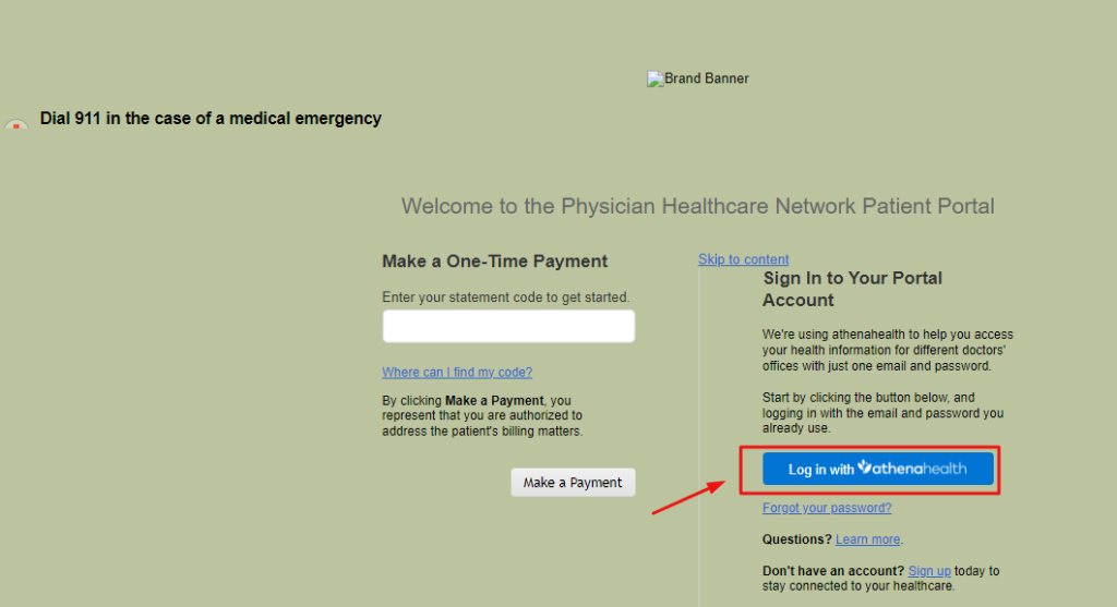 Physicians Healthcare Network Patient Portal