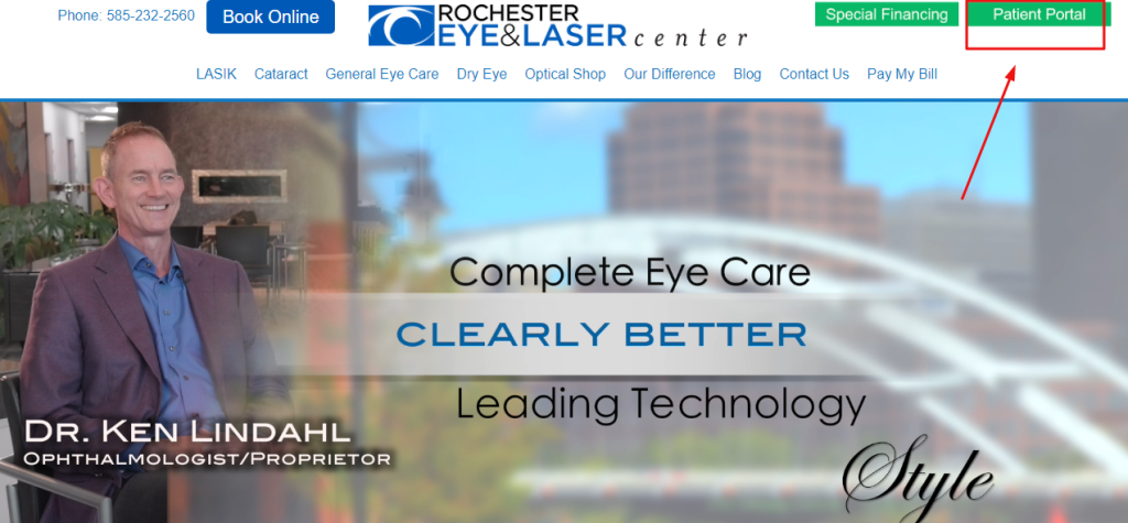 Rochester Eye Associates Patient Portal