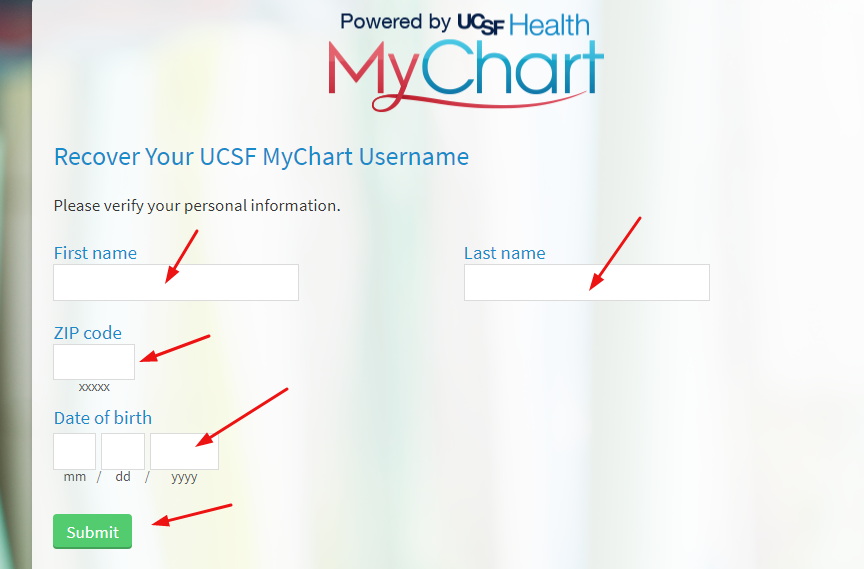 UCSF Health Patient Portal