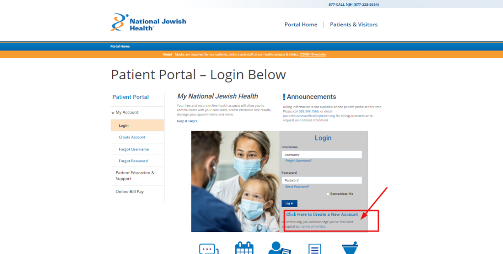 National jewish patient portal login nationaljewish