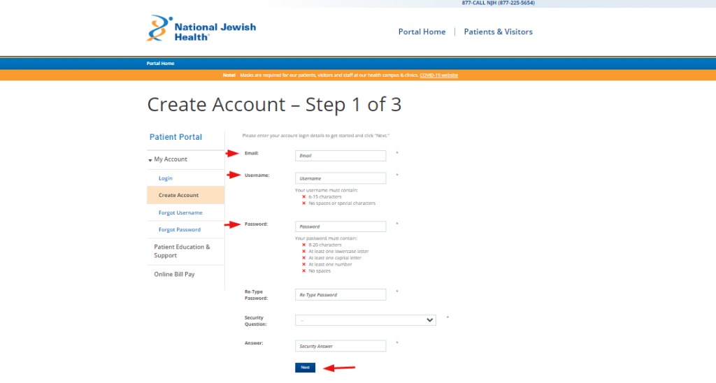 National jewish patient portal login nationaljewish
