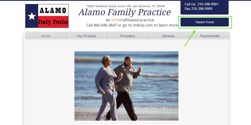Alamo Family Practice Patient Portal