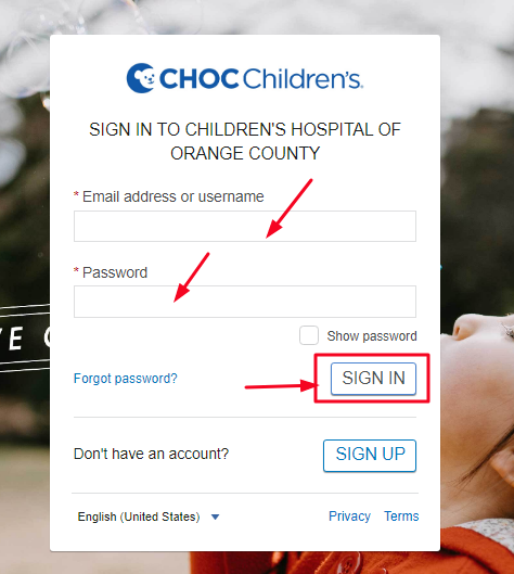 CHOC Link Patient Portal