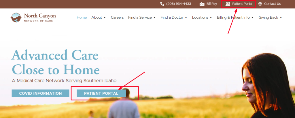 North Canyon Medical Center patient portal