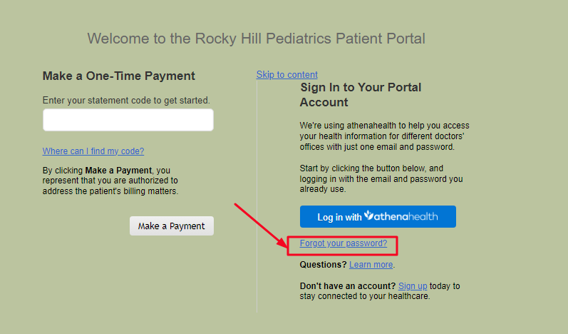 Rocky Hill Pediatrics Patient Portal