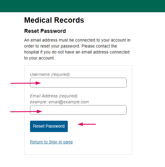 Russell Medical Center Patient Portal