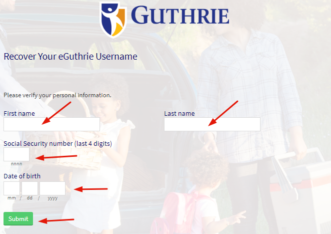 Guthrie Patient Portal Login Www guthrie