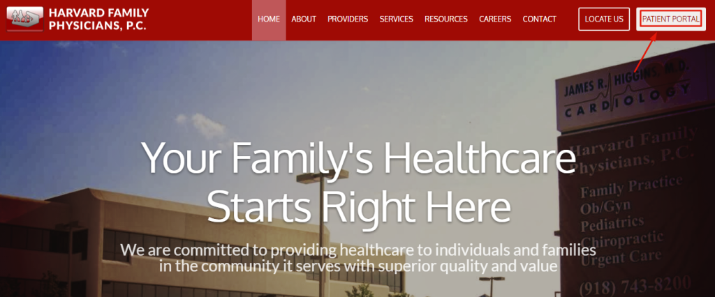 Harvard Family Physicians Patient Portal