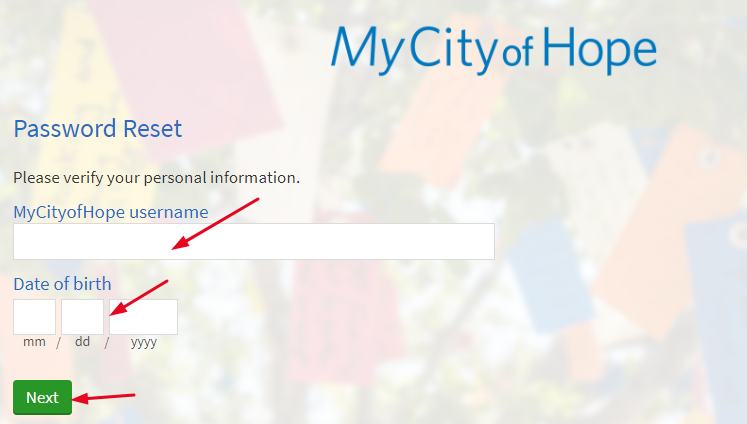City of hope patient portal login cityofhope