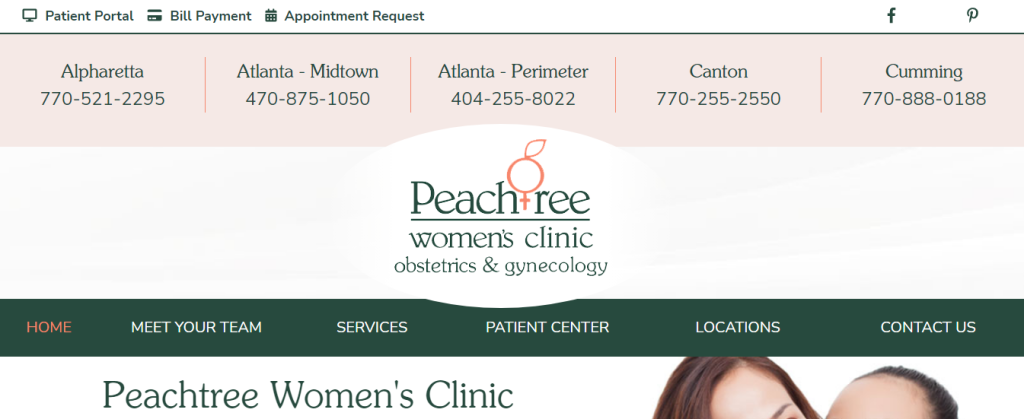 Peachtree Women's Clinic Patient Portal