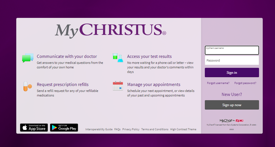 Christus My Chart Login Mychart christushealth