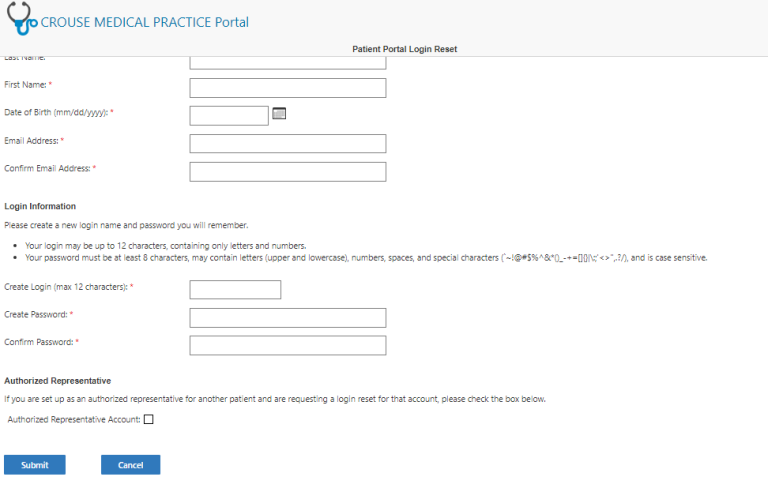 Patient Portal At Crouse Medical Practice