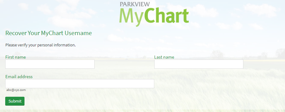 Parkview MyChart Login Mychart parkview