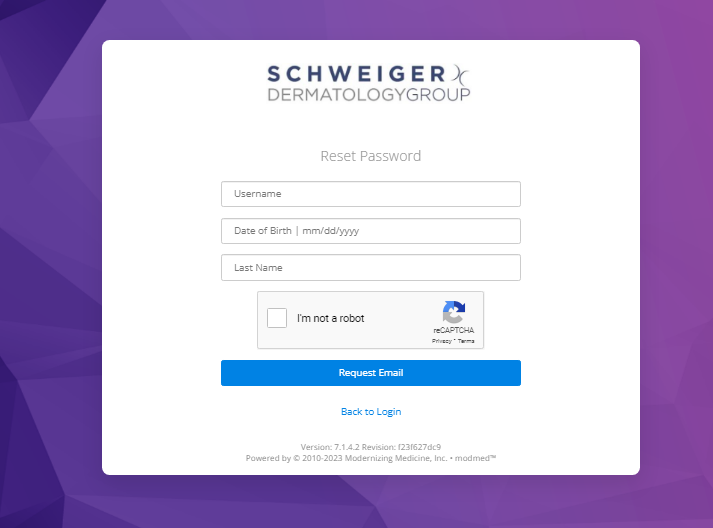 Schweiger Dermatology Patient Portal Login Schweigerderm