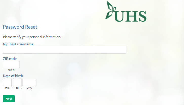 UHS MyChart Login Mychart nyuhs