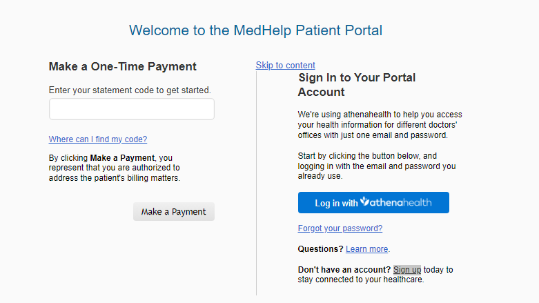 MedHelp Patient Portal 